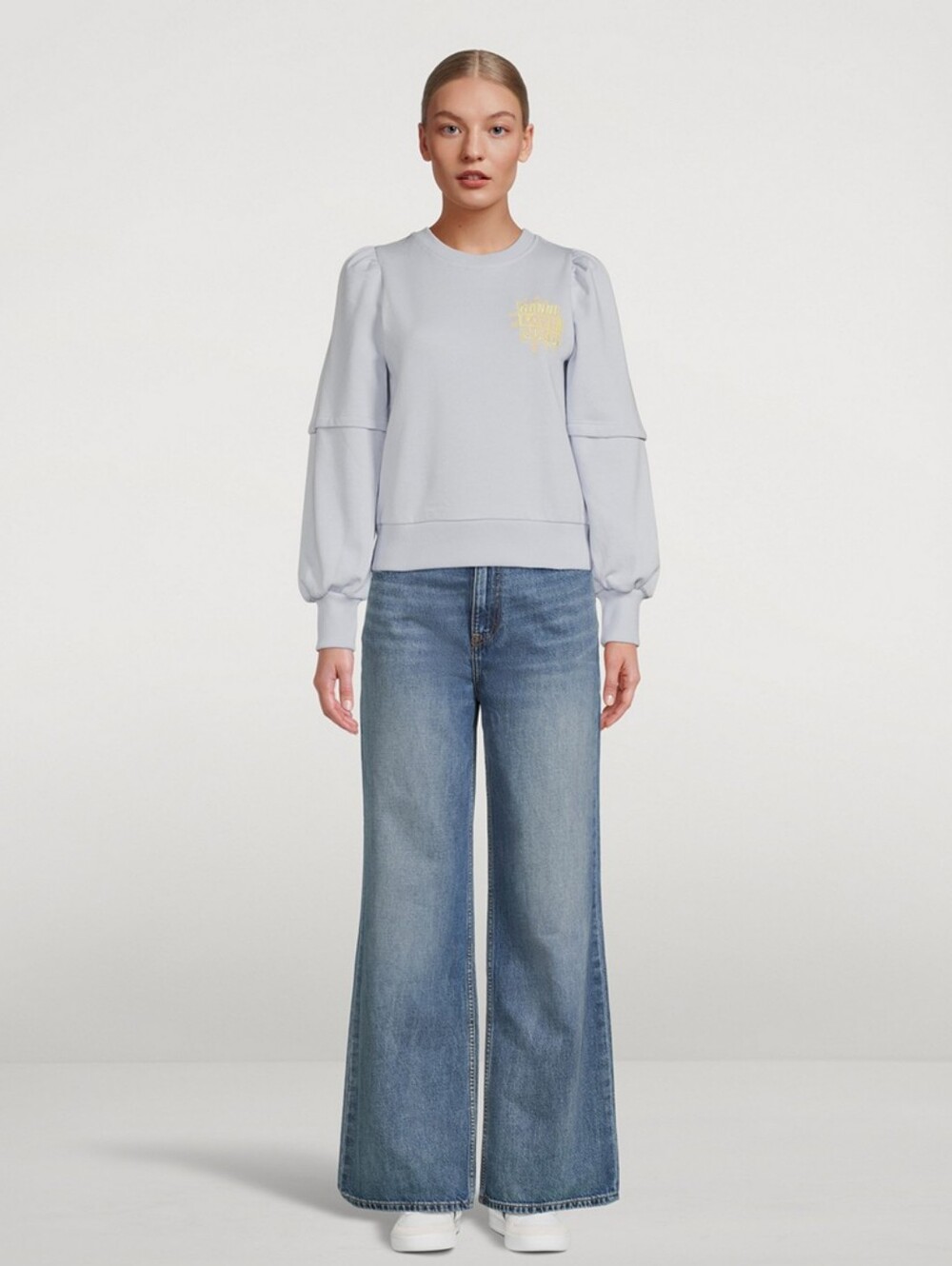 Ganni Magny Wide-Leg Jeans 27